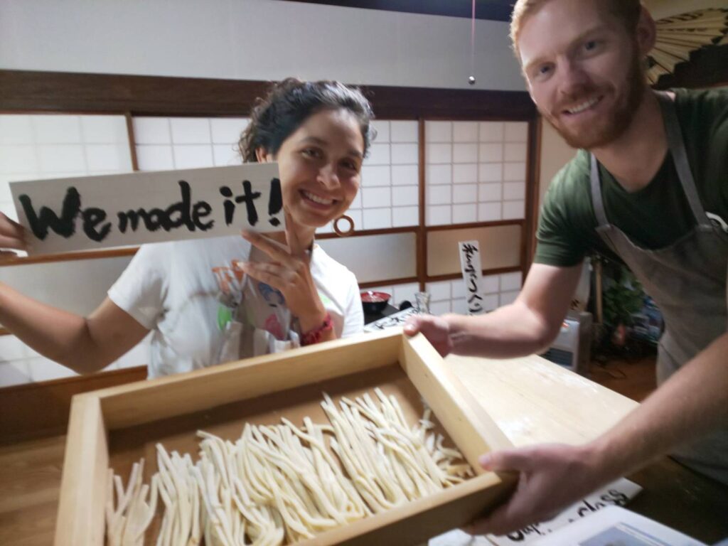 ほうとう作り体験