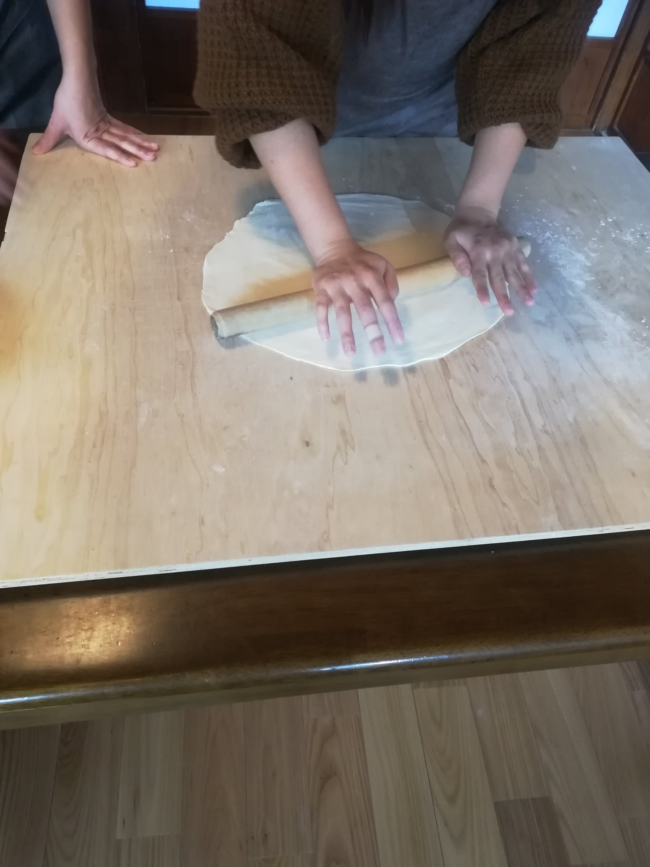 そば作り体験