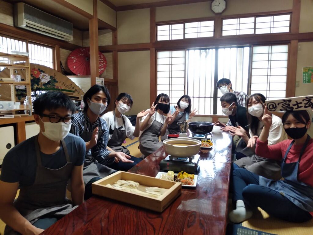 うどん作り体験