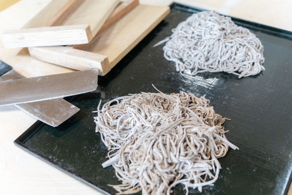 蕎麦打ち体験