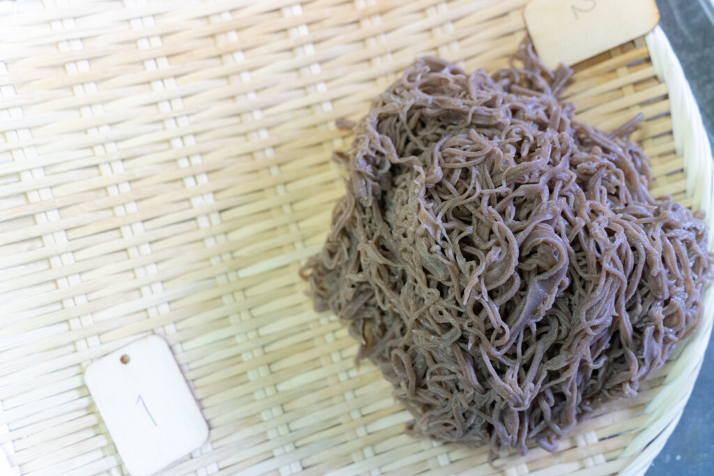 蕎麦打ち体験
